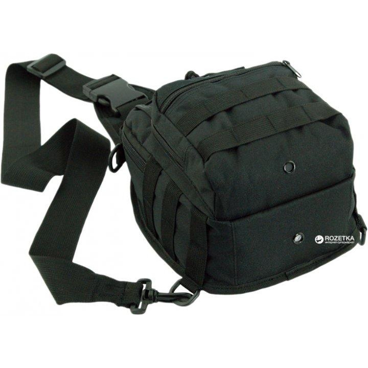TRAUM Мужская сумка-слинг  черная (7035-50) - зображення 1