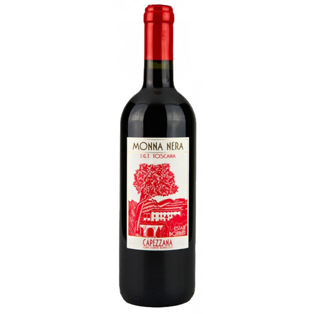 Capezzana Вино  «Monna Nera» 0,75 л сухе тихе червоне (8003765101007) - зображення 1