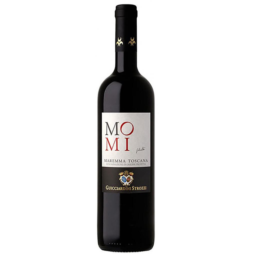 Tenute Guicciardini Strozzi Вино  Maremma Toscana Rosso "Momi" 0,75 л сухе тихе червоне (8007484000108) - зображення 1