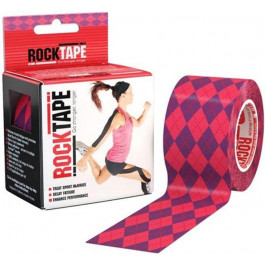   RockTape Кінезіо тейп  Design 5x5 (Pink Argyle)