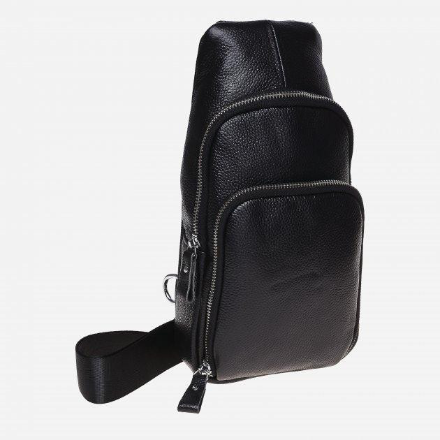 Laras Мужской рюкзак кожаный  K105058 Черный (ROZ6400011277) - зображення 1