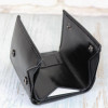 MD Leather Чорний жіночий гаманець струнної складання зі шкірозамінника  (21517) - зображення 3