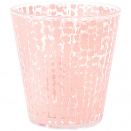 Actuel Стакан Точки, стеклянный, розовый, 270 мл (3245676629477)