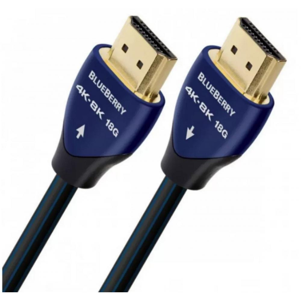 AudioQuest HDMI 18G BlueBerry 3m (HDM18BLUE300) - зображення 1