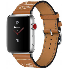 COTEetCI W13 Fashion Leather Brown (WH5219-KR) for Apple Watch 42mm
