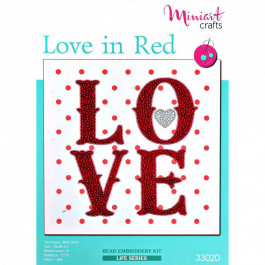 Miniart Crafts Набор для вышивания "Любовь в красном" (Miniart-Crafts33020)
