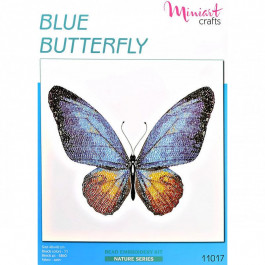 Miniart Crafts Набор для вышивания "Голубая бабочка" (Miniart-Crafts11017)
