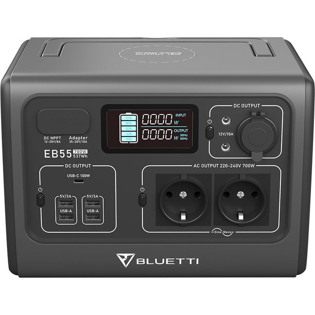 BLUETTI EB55 Portable Power Station 537Wh - зображення 1