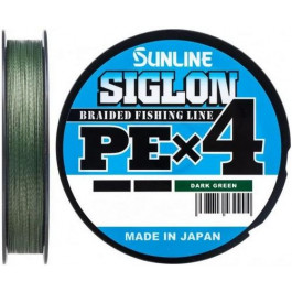   Sunline Siglon PE X4 / Dark Green / #3.0 / 0.296mm 150m 22.0kg