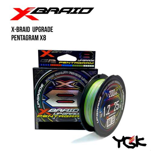 YGK X-Braid Upgrade X8 Pentagram / #0.4 / 0.104mm 150m 4.54kg - зображення 1