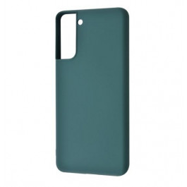 WAVE Colorful Case (TPU) Samsung Galaxy S21 Plus forest green