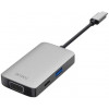 WIWU Alpha 5in1 USB-C Hub A513HVP Grey - зображення 1