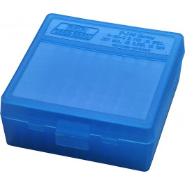 MTM Коробка для патронов MTM кал. 7,62x25; 5,7x28; 357 Mag. Количество - 100 шт. Цвет - голубой (P-100-3
