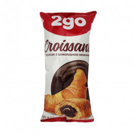 2go Круассан с шоколадной начинкой 60 г (2go) (4820182334856)