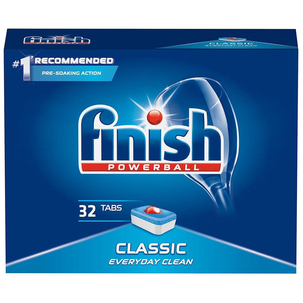 Finish Таблетки для посудомийних машин  Classic, 32 шт. (4820108003194) - зображення 1