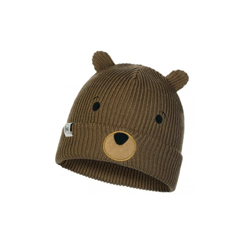 Buff Шапка  CHILD KNITTED HAT FUNN bear fossil 2021/22 - зображення 1