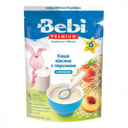 Bebi Каша молочная Овсяная с персиком с 6 месяцев 200 г