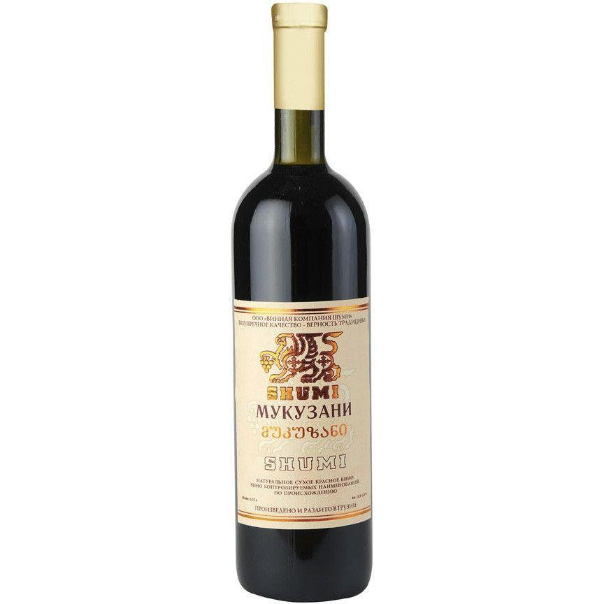 Shumi Вино Мукузани красное сухое 0.75 л 10.5-12.5% (4860053060064) - зображення 1