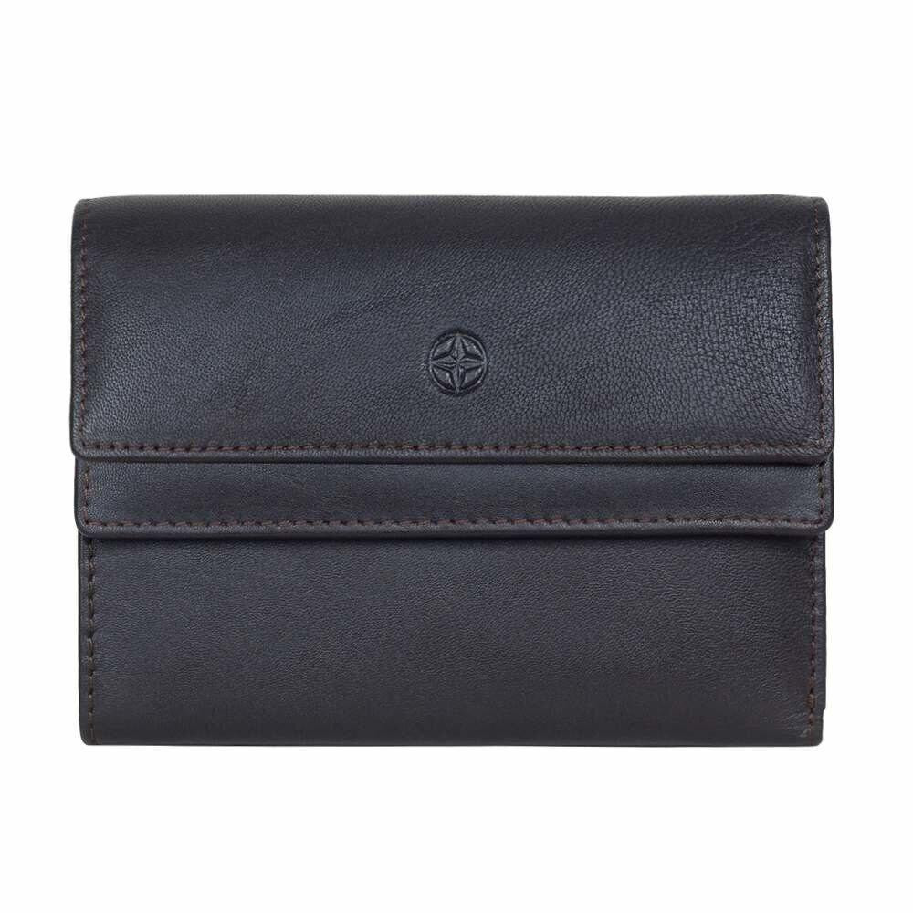Tony Perotti Жіночий гаманець з натуральної шкіри  Cortina 5115 темно-коричневий - зображення 1