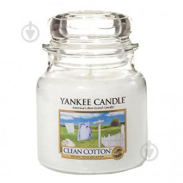   Yankee Candle Свічка Clean Cotton 411 г (5038580000115)