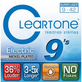 Cleartone 9409 Electric Nickel-Plated Super Light 09-42 (9409)