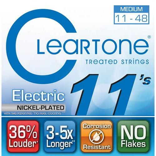 Cleartone 9411 Electric Nickel-Plated Medium 11-48 (9411) - зображення 1