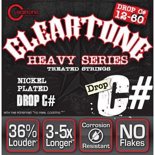 Cleartone 9460 Electric Heavy Series Drop C# 12-60 - зображення 1