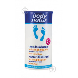 Body Natur Дезодорирующая пудра-антиперспирант для ног  Powder Deodorant 75 мл (8414719400235)