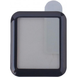 COTEetCI Защитное 3D-стекло для Apple Watch 38mm (Серия 1/2/3)  4D Black-Rim Full Viscosity Glass 0.1mm Black