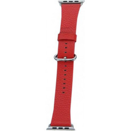 COTEetCI Кожаный ремешок для Apple Watch 42/44mm  W22 Premier Band Red (WH5233-RD)