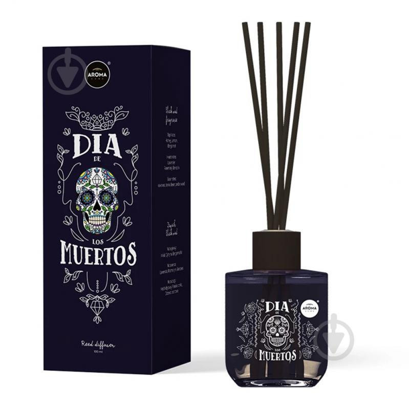 AROMA HOME Ароматичні палички  Dia De Los Muertos Black Oud 100 мл (5904224105655) - зображення 1