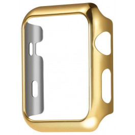 COTEetCI Пластиковый чехол для Apple Watch 38mm (Серия 2)  PC Case Gold (CS7030-CE)