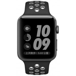 COTEetCI W12 Nike Band Black/Cool Gray (WH5216-BK-GY) for Apple Watch 42mm