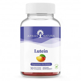 Apnas Natural Лютеїн, 10 мг, 30 жувальних пастилок,