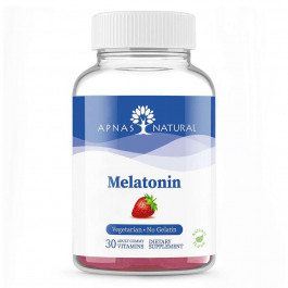 Apnas Natural Мелатонін, 5 мг, 30 жувальних пастилок,