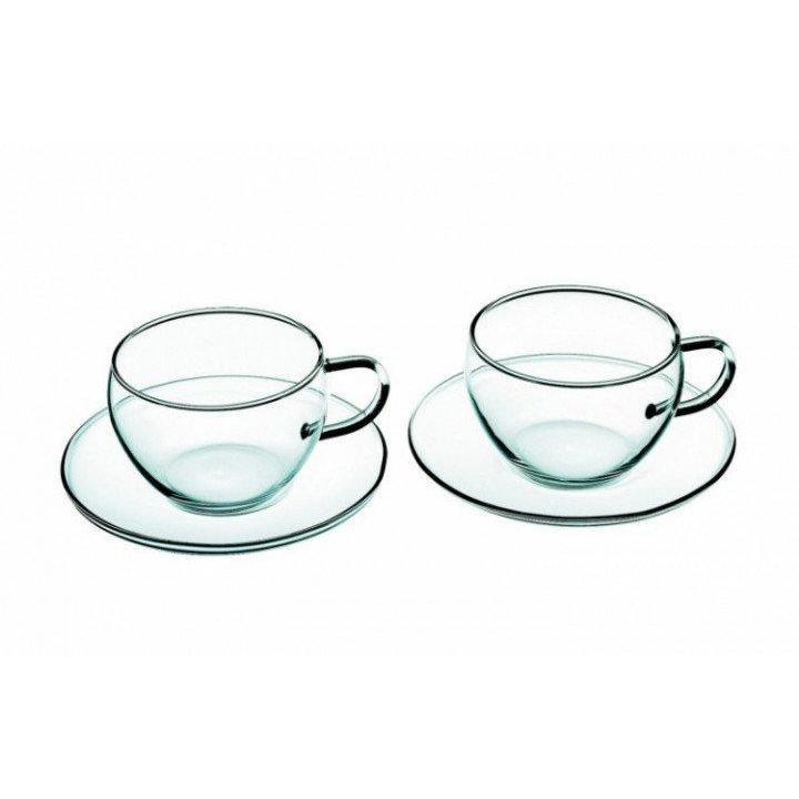 Simax Набір чашок з блюдцями  Piccolo 4 шт. 0.10 л (s2652 / 4242/4) - зображення 1