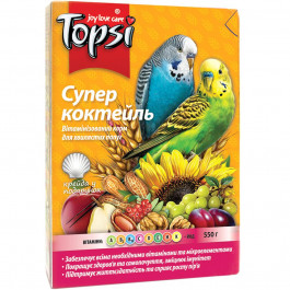 Topsi Корм Супер коктейль для попугаев 550 г (4820122203617)