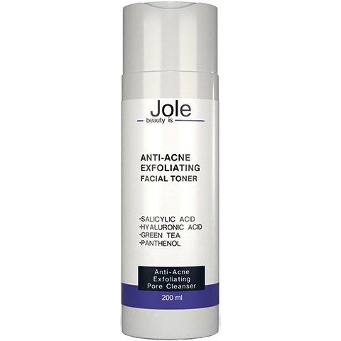 Jole Cosmetics Тонер для лица  Anti Acne Exfoliating Toner Анти-акне с салициловой кислотой 2% 200 мл (482024388118 - зображення 1