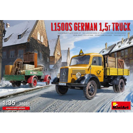 MiniArt Немецкий грузовик 1.5 т L1500S (MA38051)