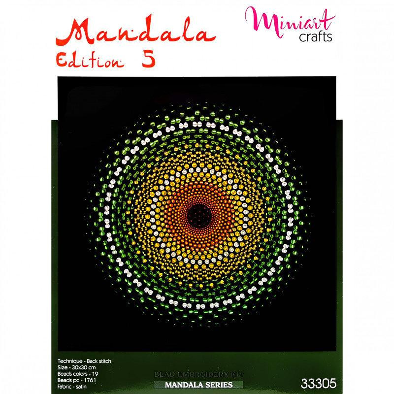 Miniart Crafts Набор для вышивания "Мандала. Издание 5" (Miniart-Crafts33305) - зображення 1