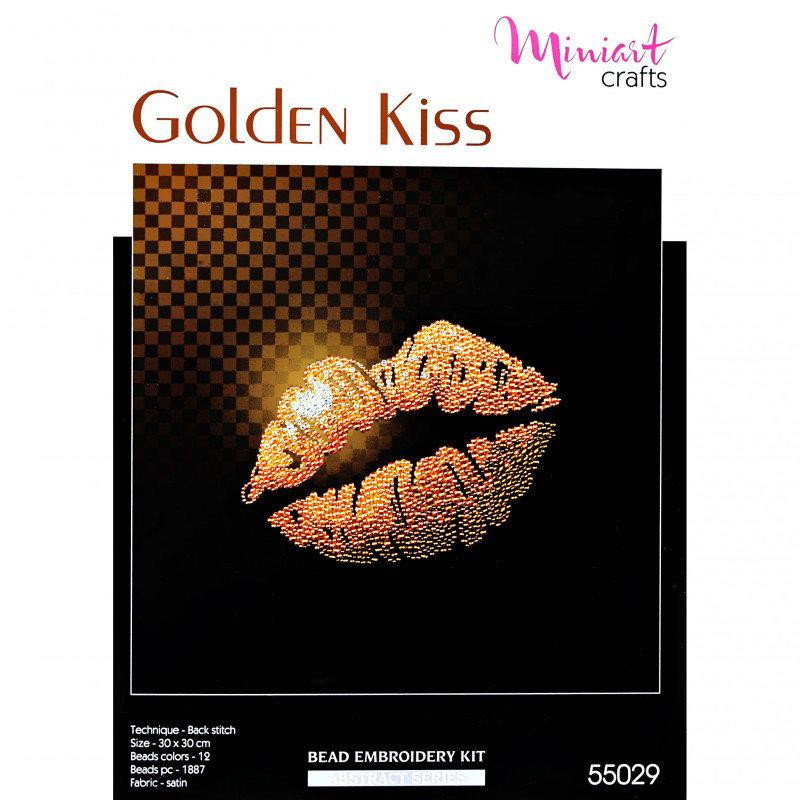 Miniart Crafts Набор для вышивания "Золотой Поцелуй" (Miniart-Crafts55029) - зображення 1