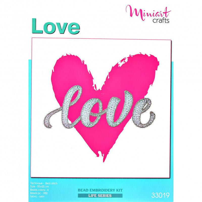 Miniart Crafts Набор для вышивания "Любовь" (Miniart-Crafts33019) - зображення 1