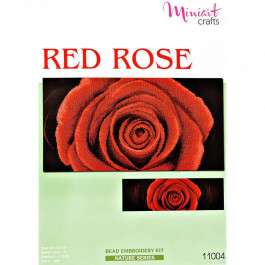 Miniart Crafts Набор для вышивания "Красная Роза" (Miniart-Crafts11004)