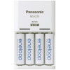 Panasonic Basic Charger+ Eneloop 4AA 1900 mAh K-KJ51MCC40E - зображення 1