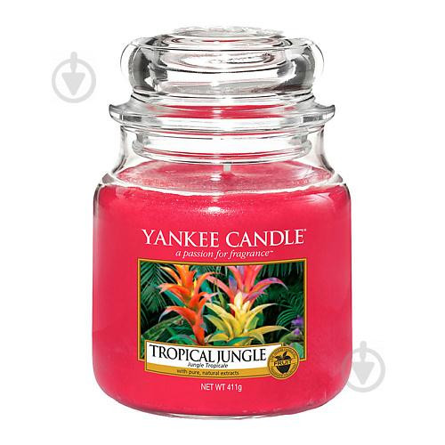 Yankee Candle Свічка Tropical Jungle 411 г (5038581033747) - зображення 1