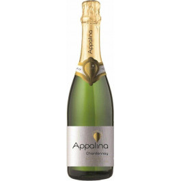 Appalina Вино игристое Chardonnay Sparkling белое полусладкое 0.75 л 0.01% (4049366003290)