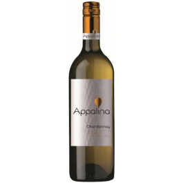 Appalina Вино Chardonnay белое полусладкое 0.75 л 0.01% (4049366003207)