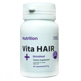 EntherMeal Вітамінний комплекс з колагеном Vita HAIR + Skin and Nail  60 капсул