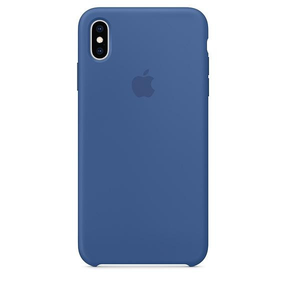 Apple iPhone XS Silicone Case - Delft Blue (MVF12) - зображення 1