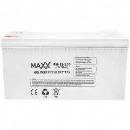 MAXX Battery 12-FM-200 200AH 12V